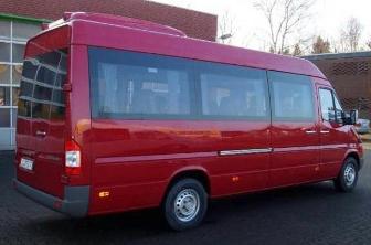 Pasaieru prvadjumi ar mikroautobusiem Mercedes Benz Sprinter