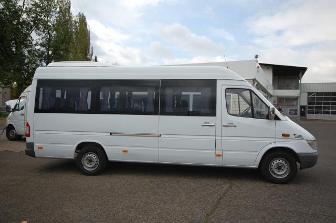 Pasaieru prvadjumi ar mikroautobusiem Mercedes Benz Sprinter